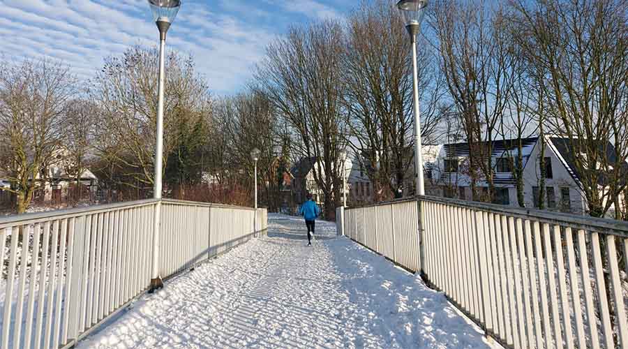 veilig hardlopen in de winter