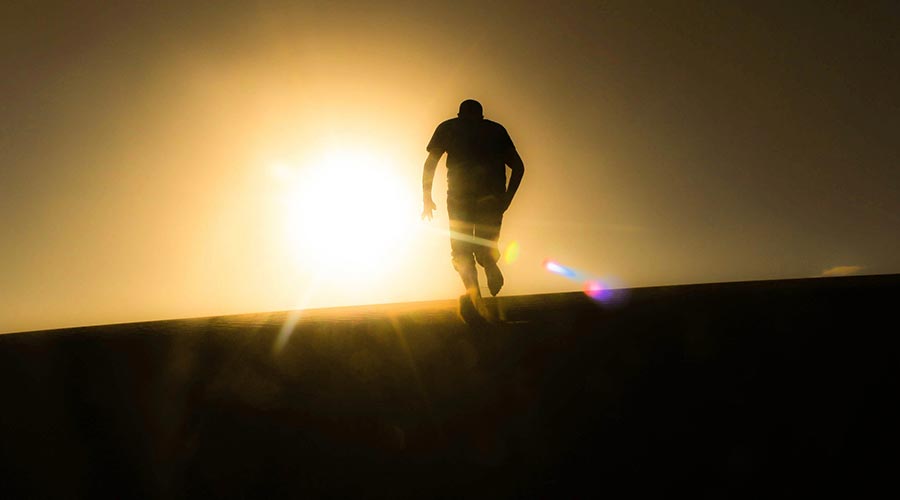 hardlopen met warm weer