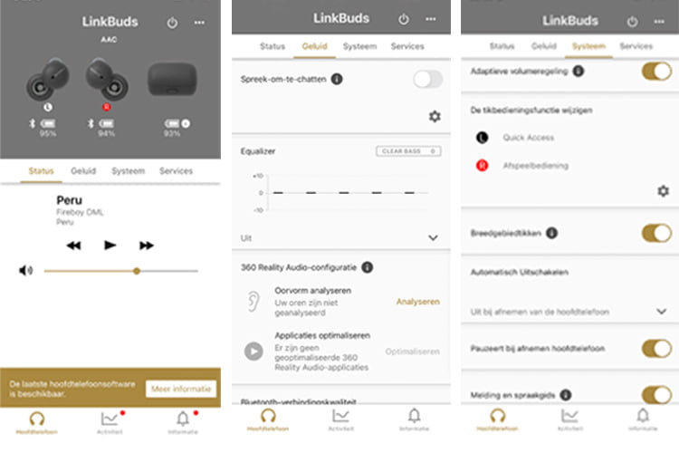 sony headphones connect app