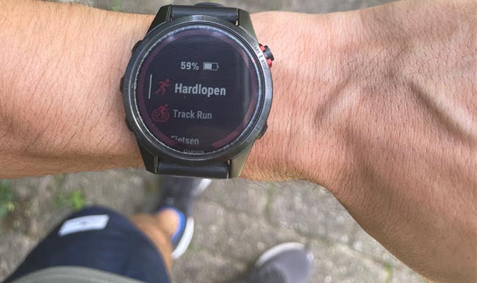 garmin fenix 7 hardloopprofiel